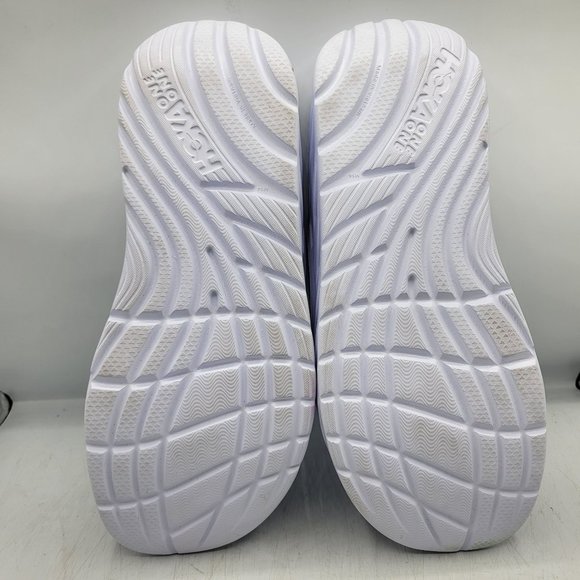 Hoka One One Ora Recovery Slide Mens 14 White Slip On Sandals Slippers - Picture 10 of 13